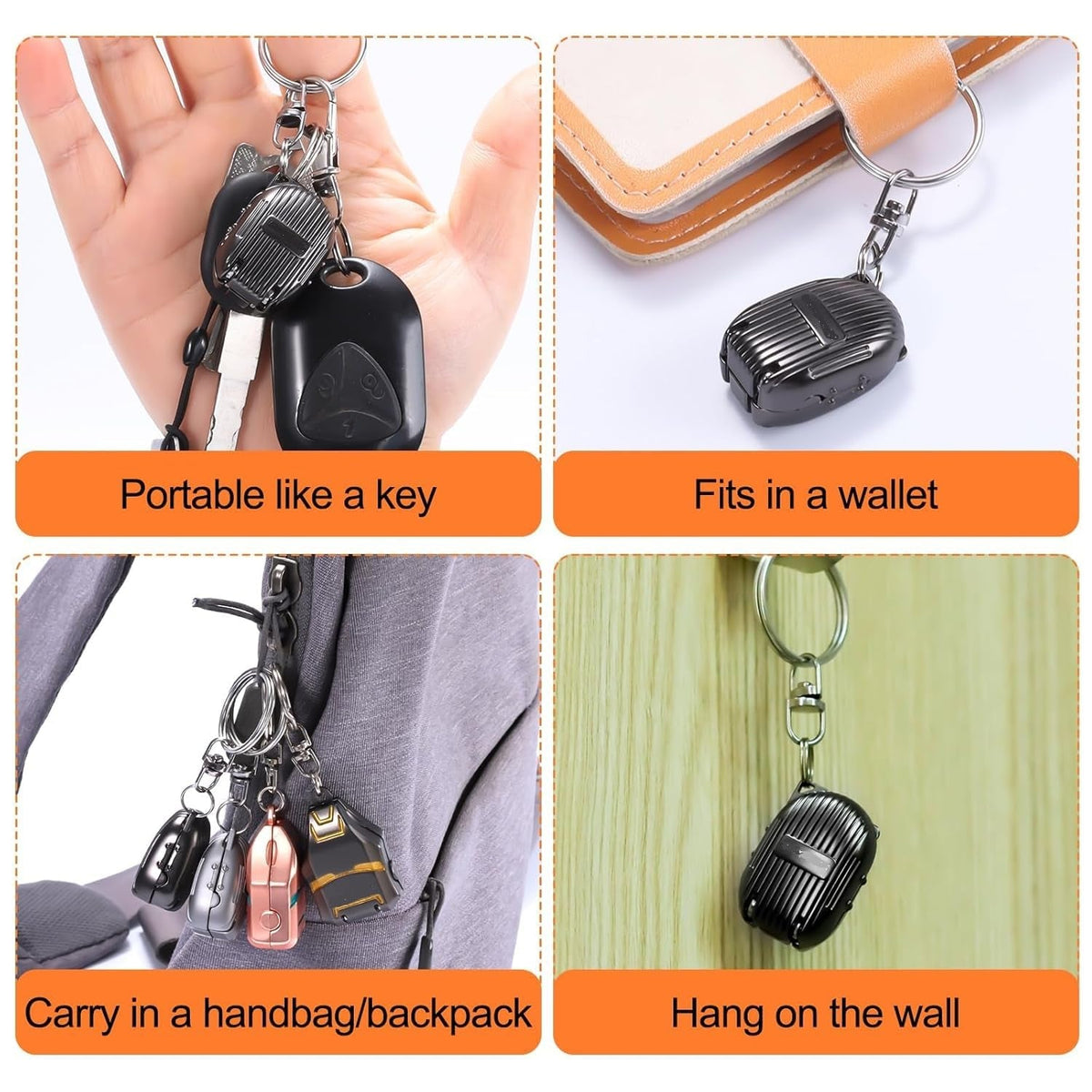 Keychain Nail Clipper – Portable Stainless Steel with File – view 6