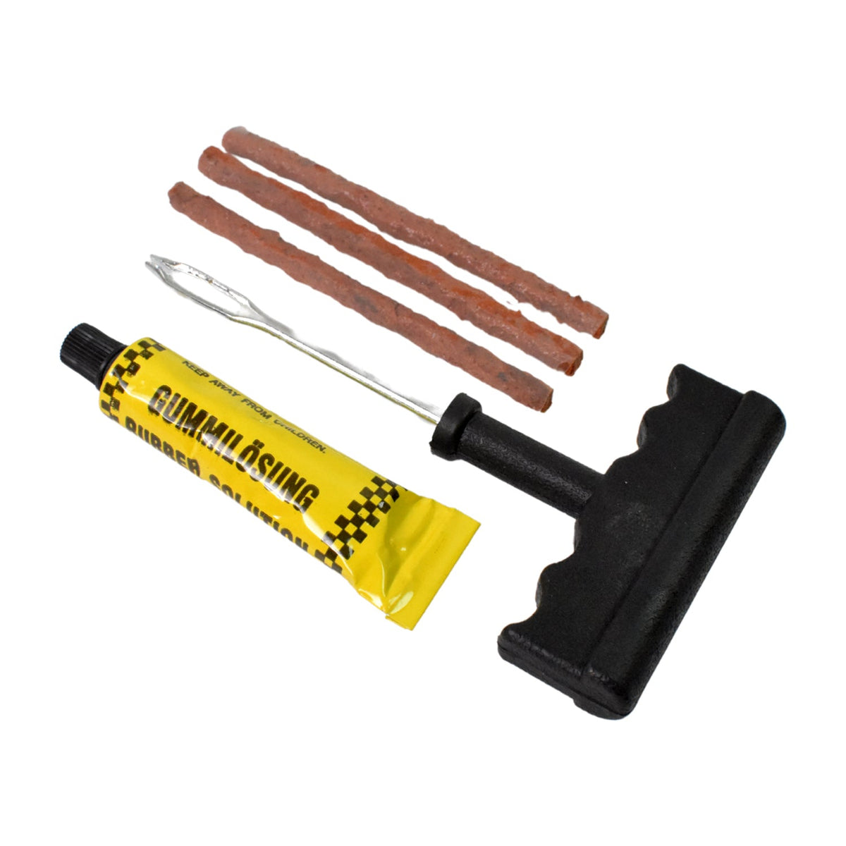 Tubeless Tyre Puncture Repair Kit – 5 pc Emergency set – view 7