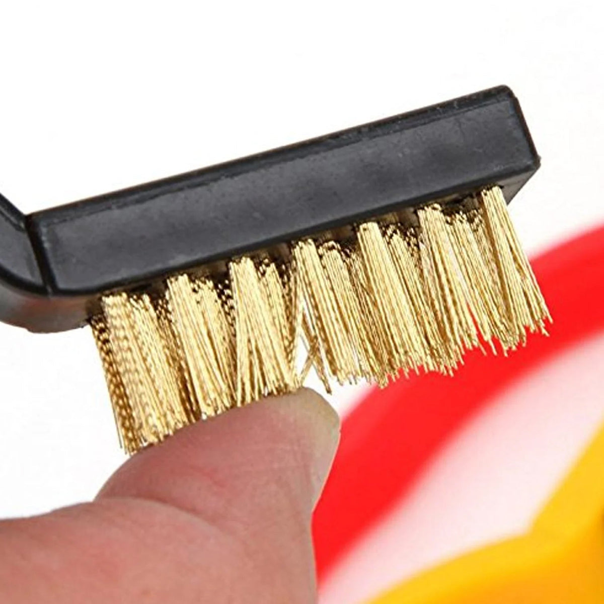 Brass Wire Brush – Multi-Purpose Cleaning & Rust Removal – view 7
