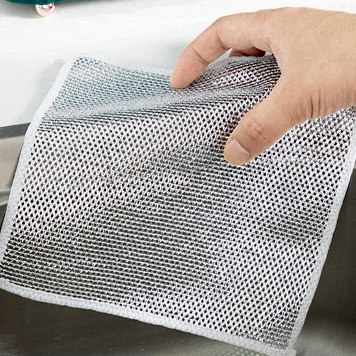 Microfiber Scrubber Cloth – Non-Scratch Kitchen Clean