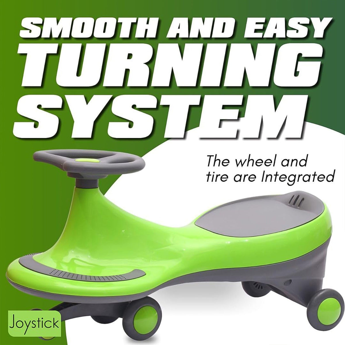 Kids Ride on Toy Car – Premium Swing Car for Ages 1 to 8 – close-up