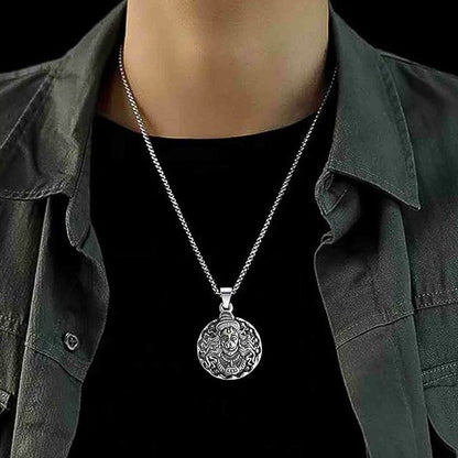 Hanuman Locket – Devotional Silver Pendant – view 7