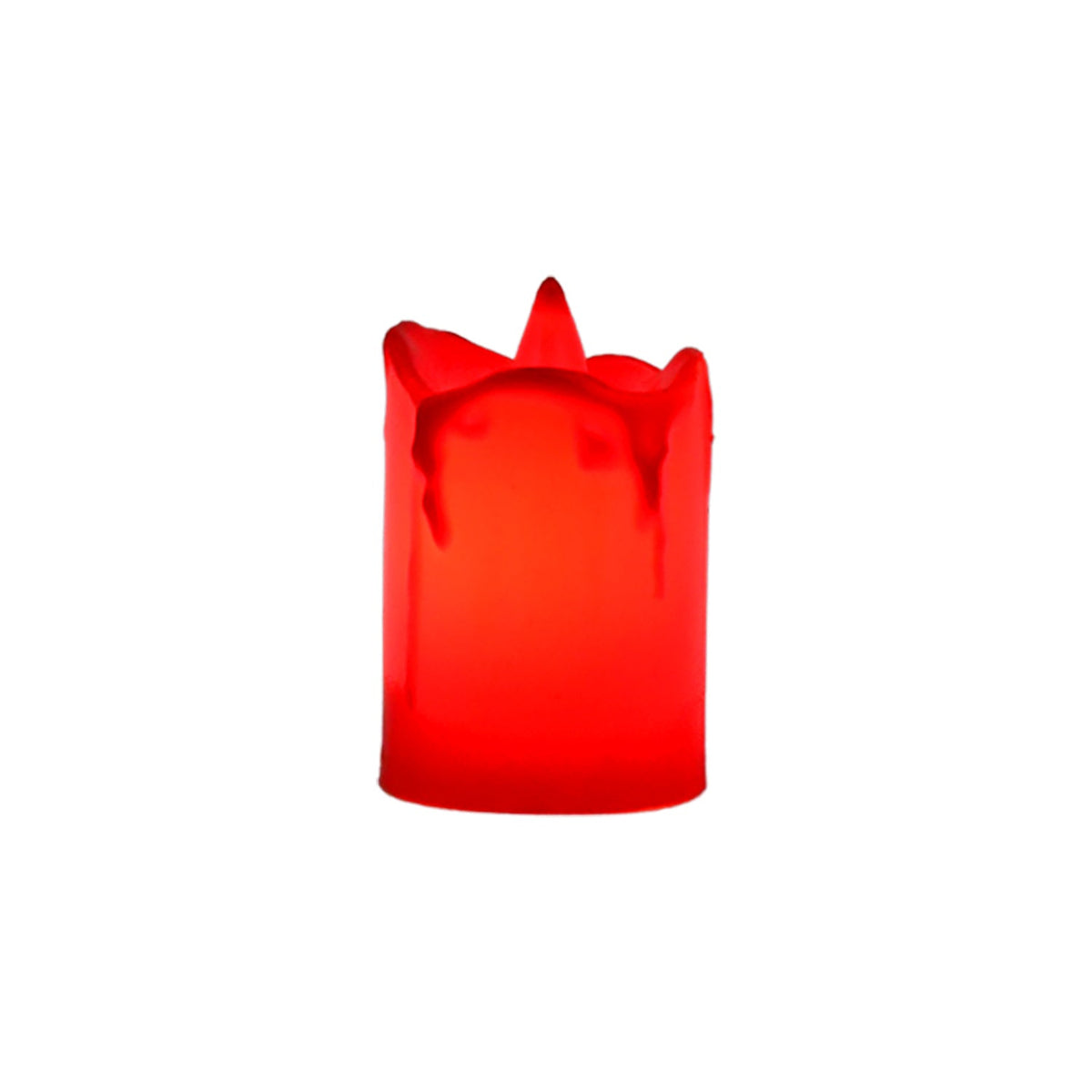 Flameless LED Candles – Realistic Melted Design Decor – close-up