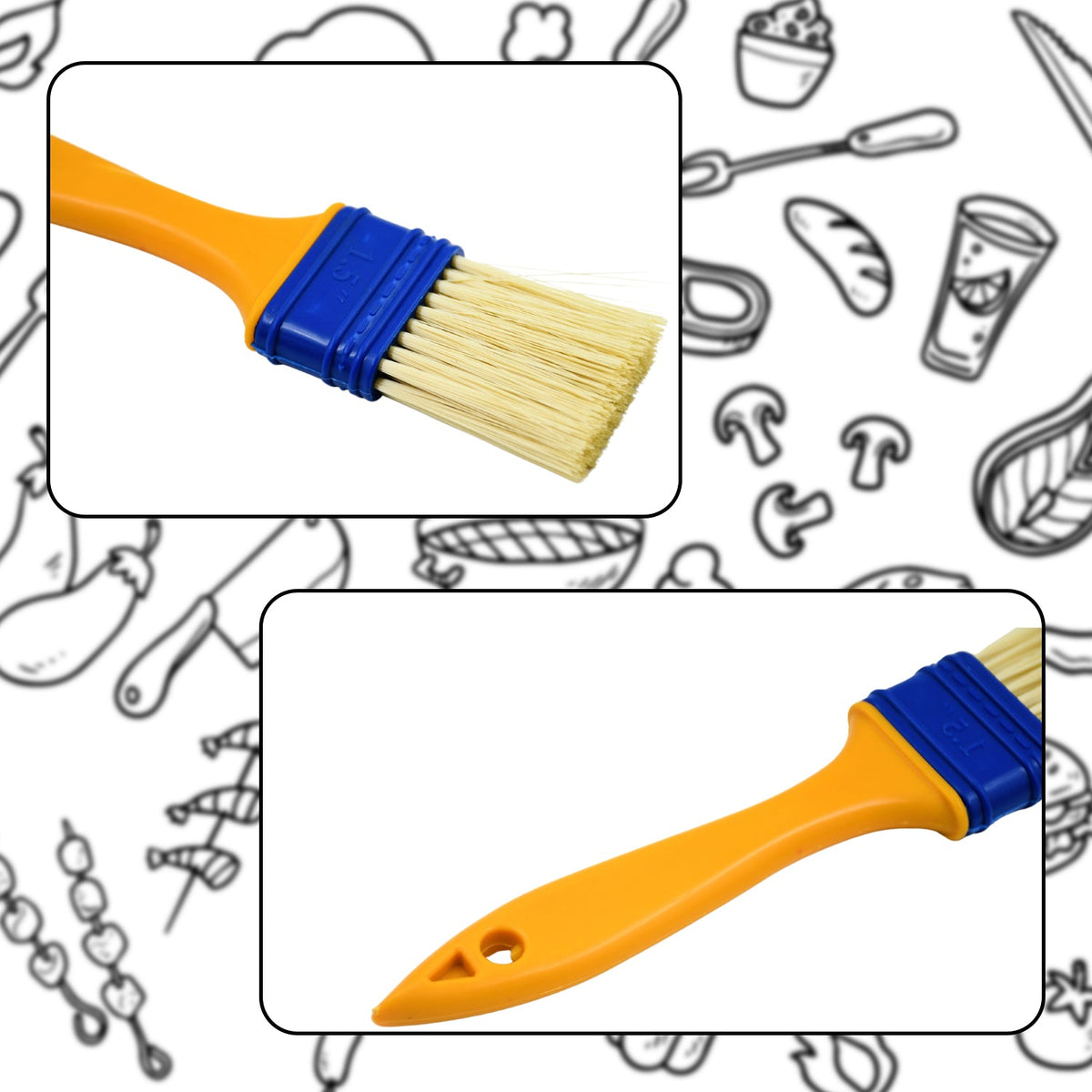 Basting Brush set – Multifunction Kitchen Tool – alternate view