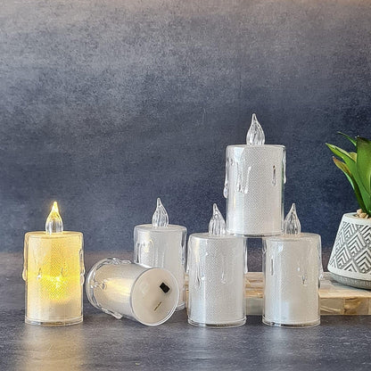 Diwali LED Candle – Crystal Glitter Light for Home Decor – view 7