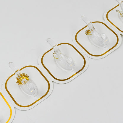 Transparent Adhesive Hooks (6 Pcs) – Strong & Reusable – view 6
