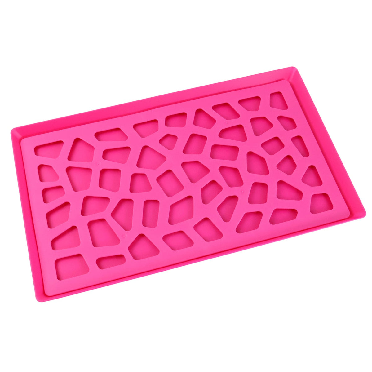 Plastic Kitchen Tray – Durable Modern Hollow Design 40x25 cm – view 6