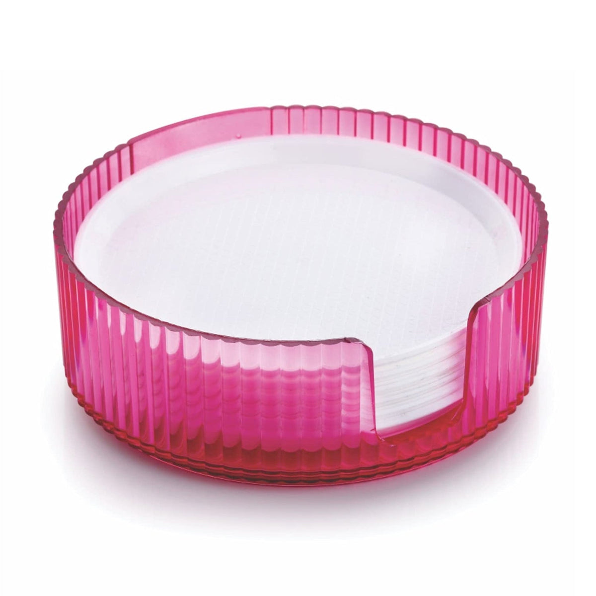 Plastic Coasters set of 6 – Spill Protection for Tables – view 6