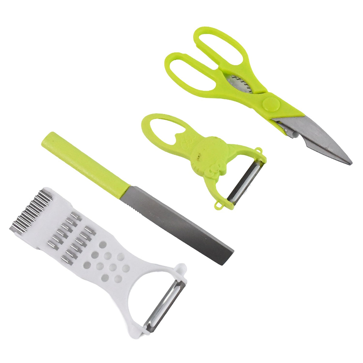 Kitchen Cutting set – 4-Piece Stainless Steel Multi-Tool Kit – alternate view
