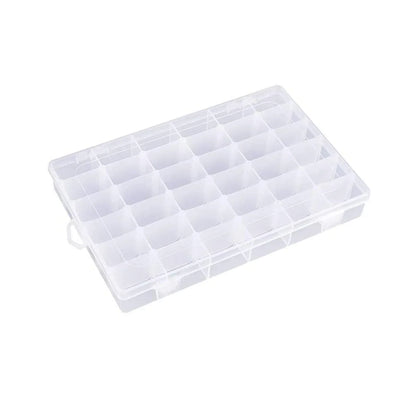 Plastic Organizer Box – 36 Grids, Adjustable Dividers – view 9
