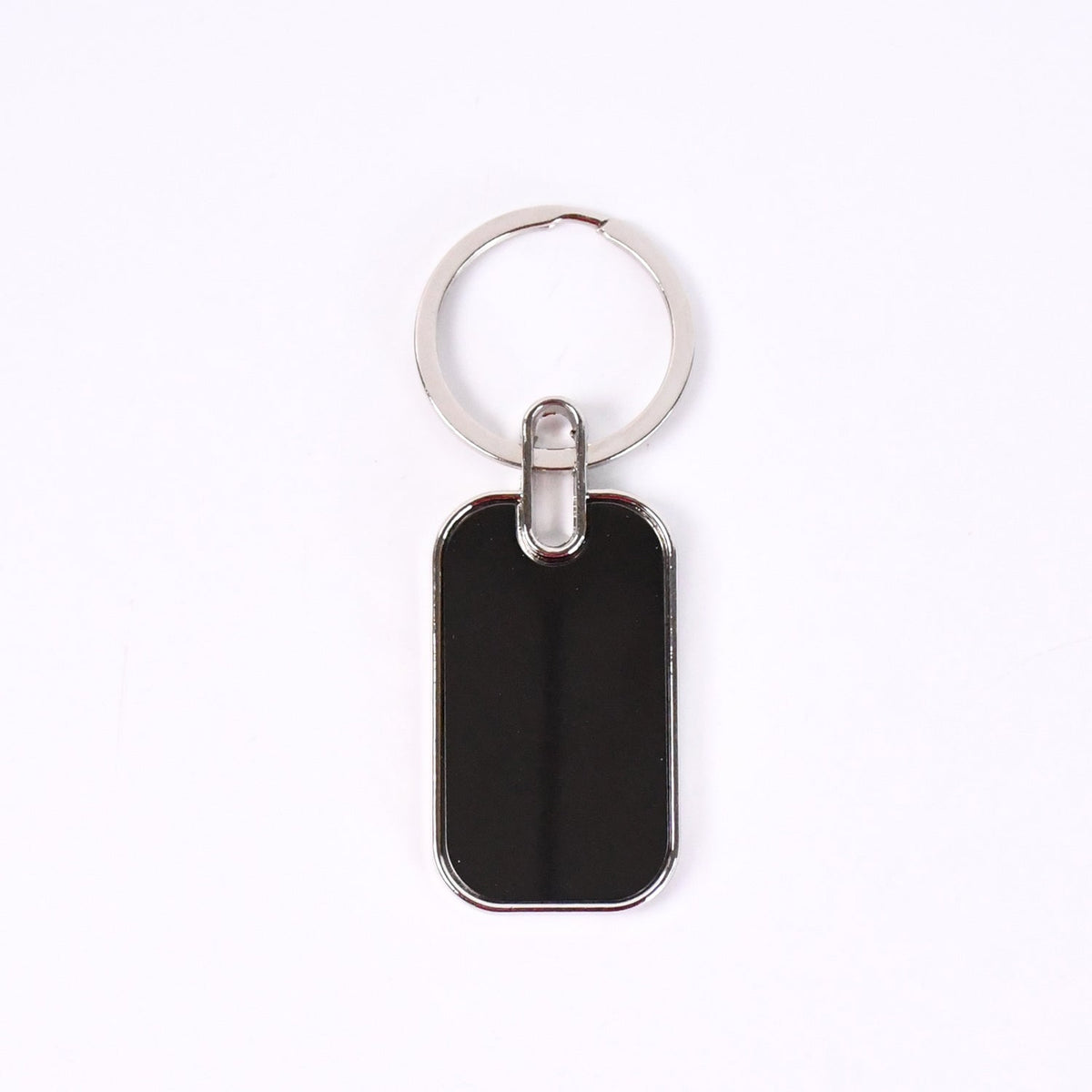 Metal Keyring – Durable Oval Keychain & Handbag Charm – alternate view