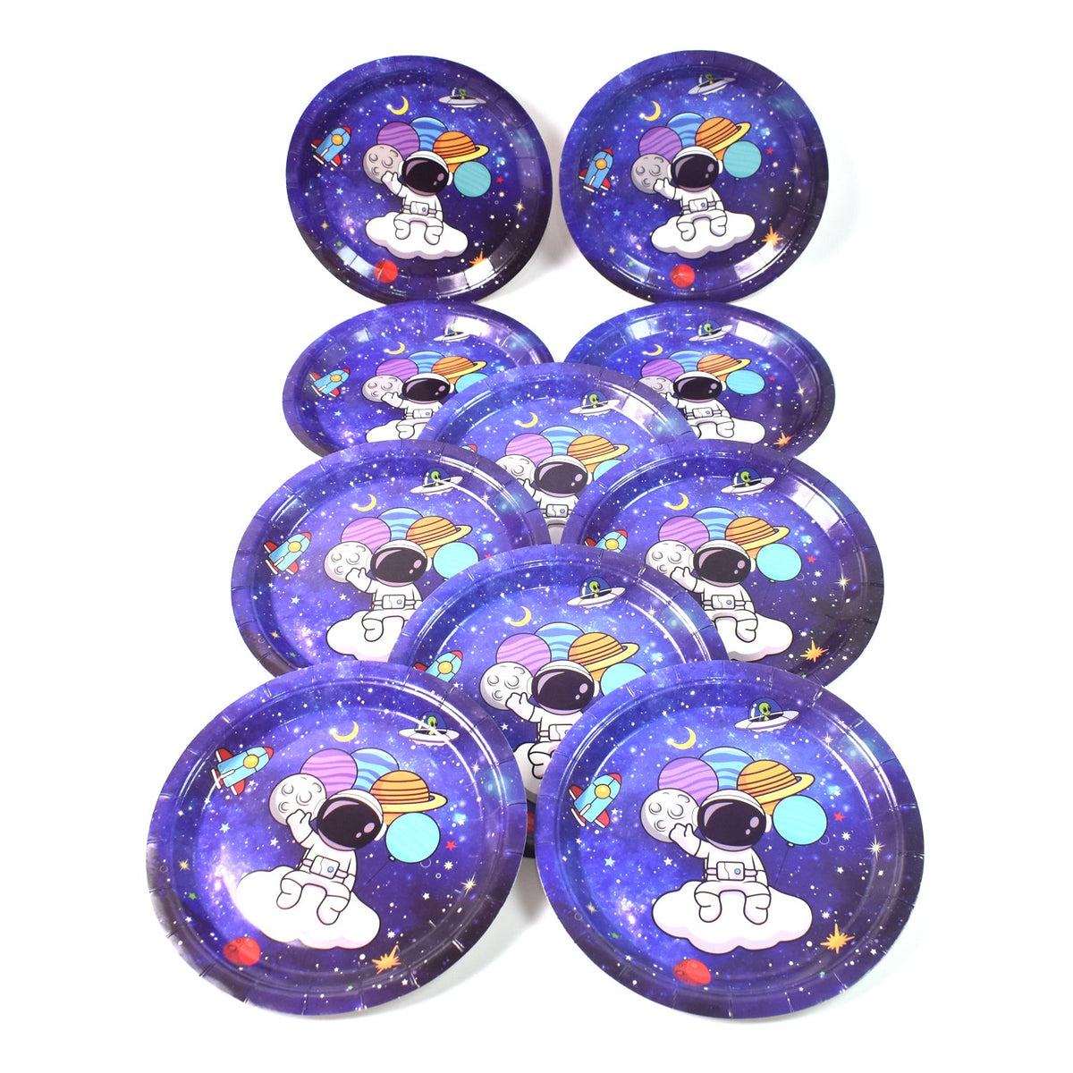 Disposable Paper Plates – Festive Birthday set – view 9