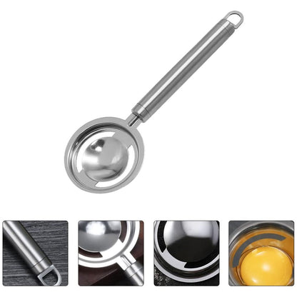 Egg Separator – Stainless Steel Yolk Filter – view 6
