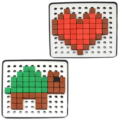 Pixel Cubes Toy – Educational Math & Brain Game for Kids – alternate view