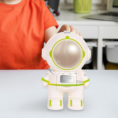 Kids Astronaut Water Bottle – Fun Sipper with Straw & Strap – detail view