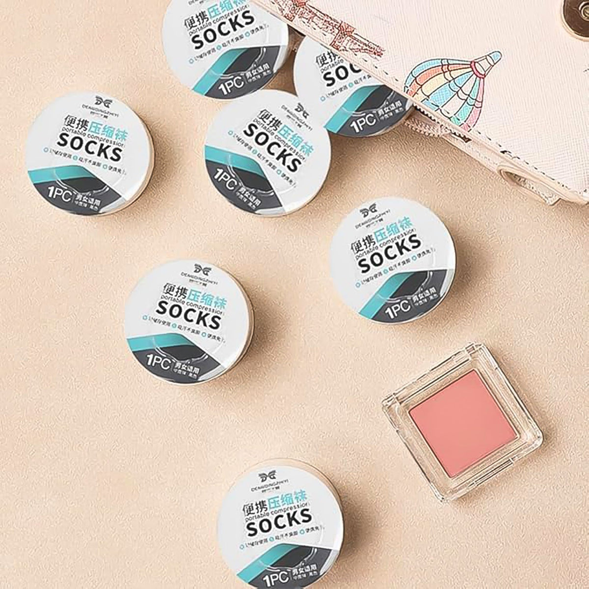 Disposable Travel Socks – Hygienic & Portable – view 6