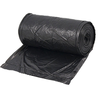 Black Garbage Bags – Durable 45x50cm Dustbin Bags – detail view