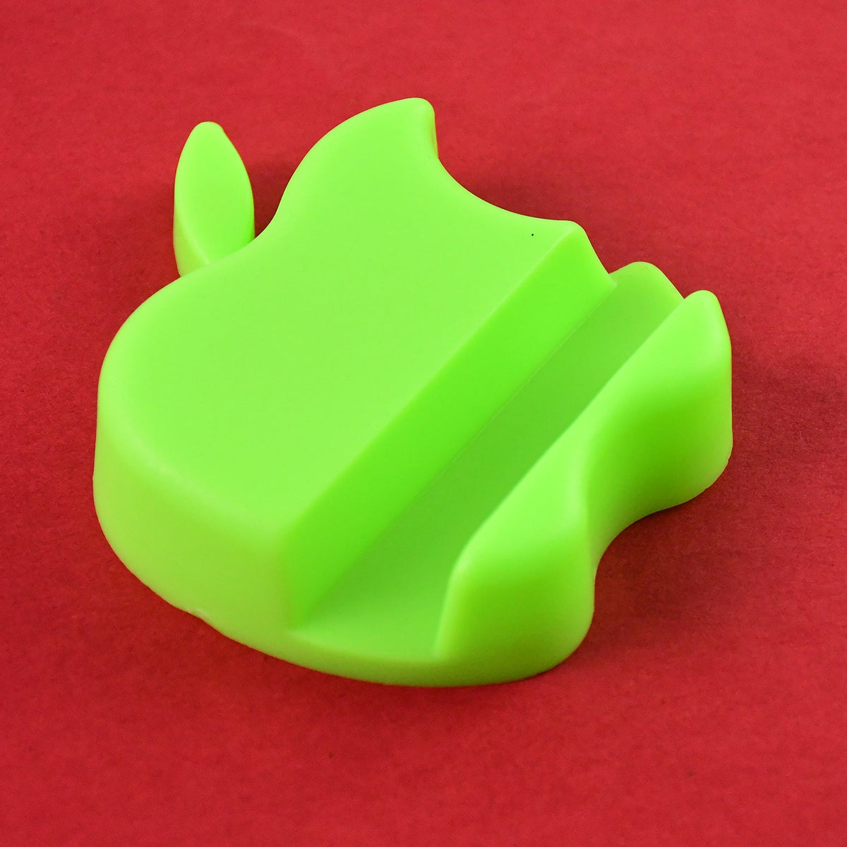 Apple-Shaped Mobile Phone Stand – Compact 3-Piece set – alternate view