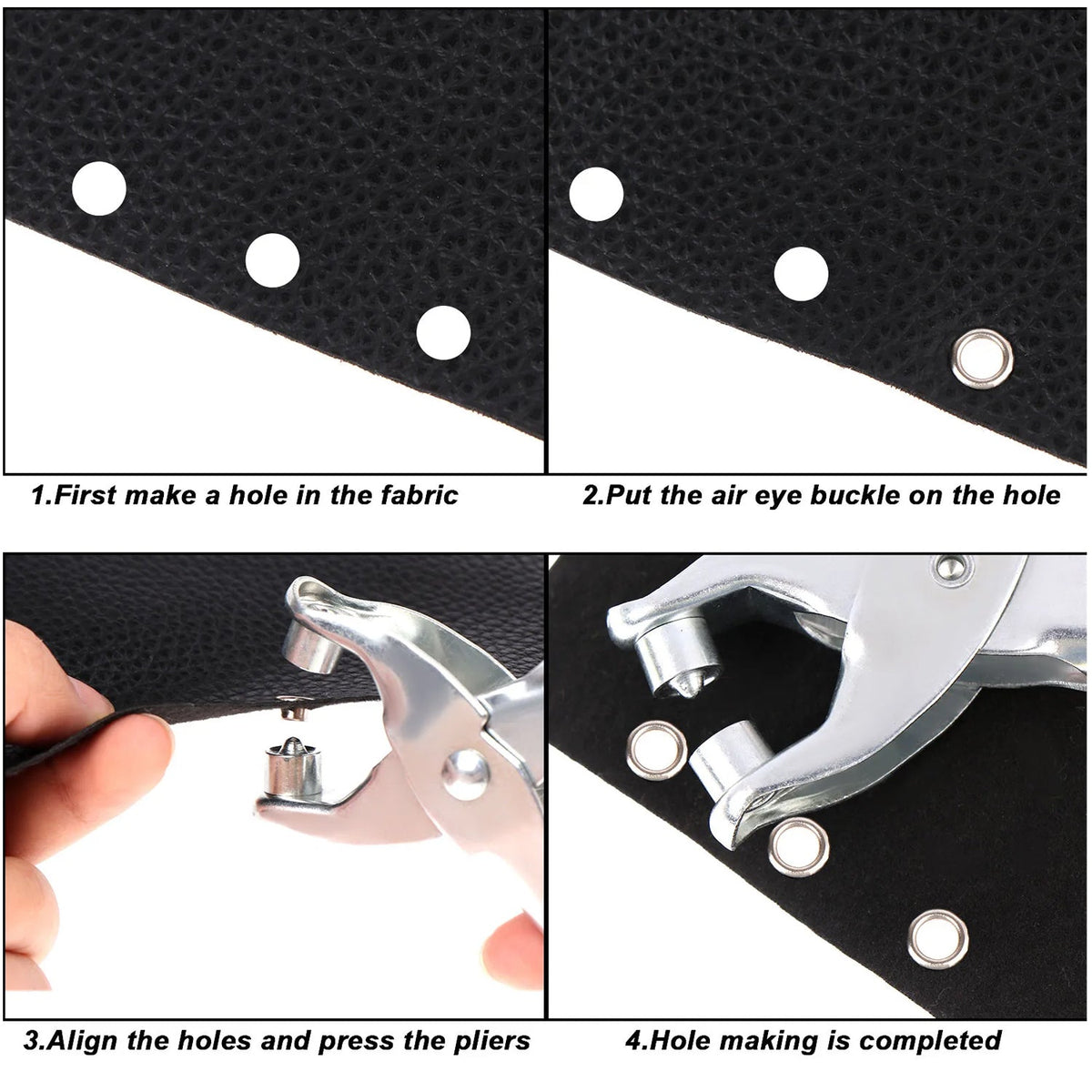 Grommet Setting Tool Kit – Eyelets & Punch – alternate view