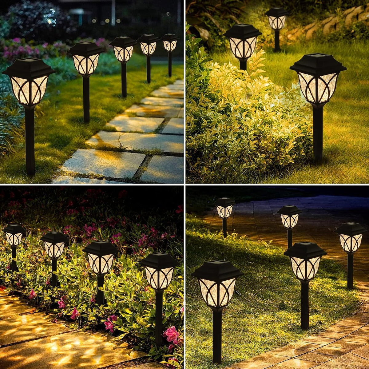 Solar Pathway Lights – Water-Ripple Garden Lighting – view 10