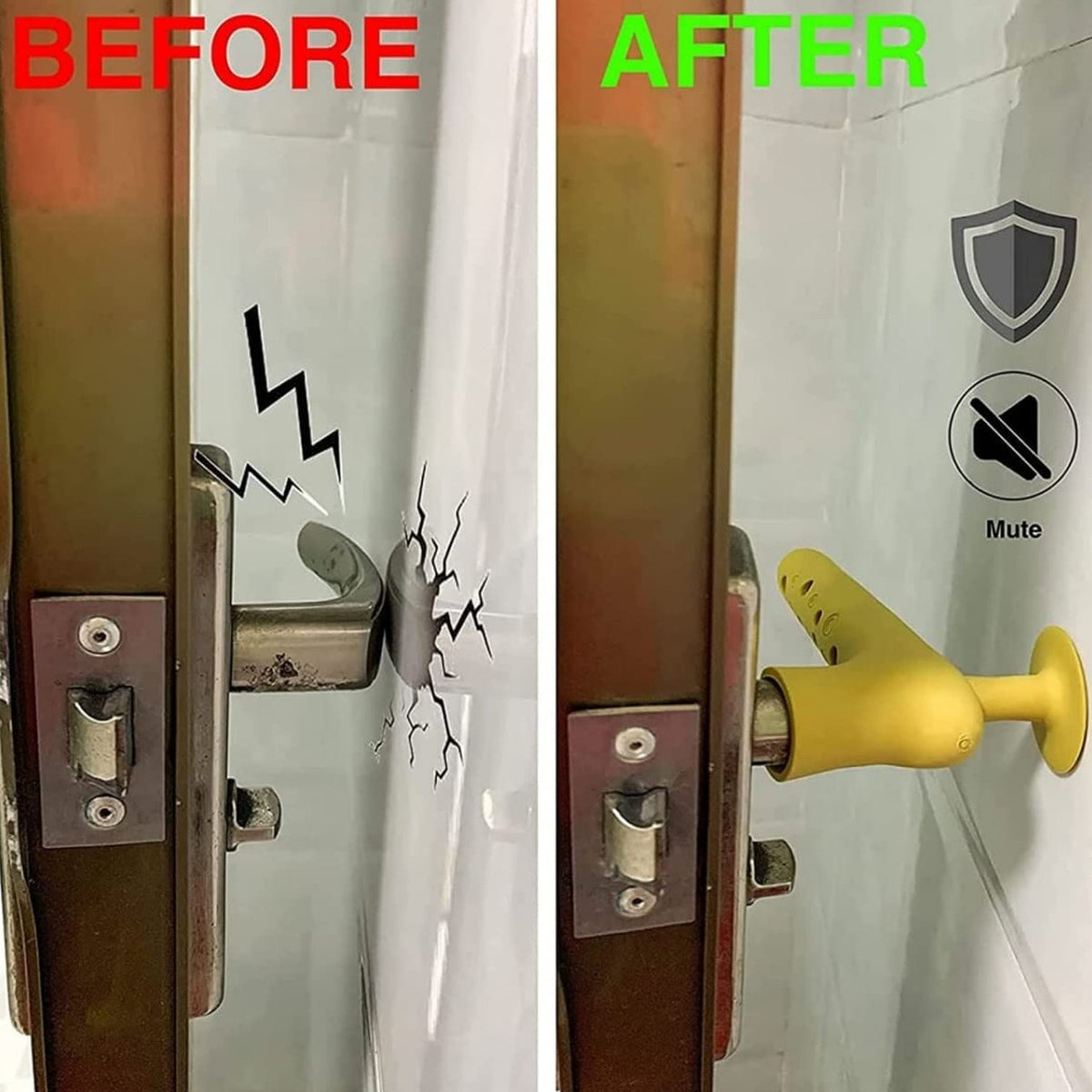 Silicone Door Handle Cover – Quiet & Anti-Static Protection – view 8