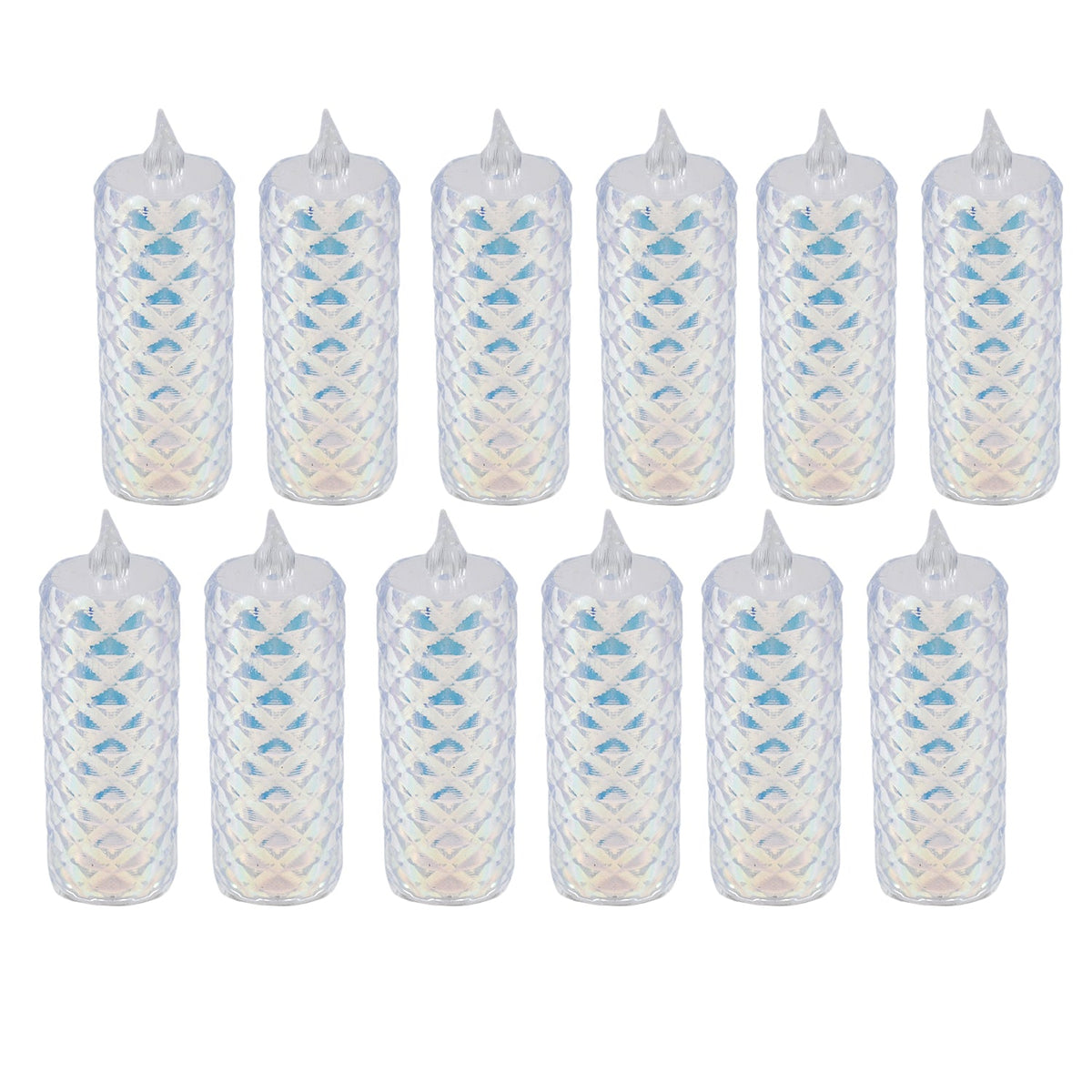 LED Tealight Candles – 12 Pack Flameless Diwali Lights – alternate view
