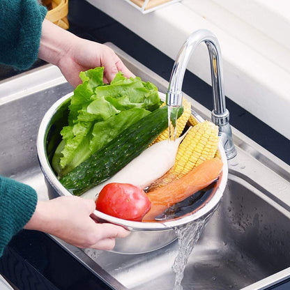 Julienne Grater – 3-in-1 Stainless Steel Salad Maker – detail view