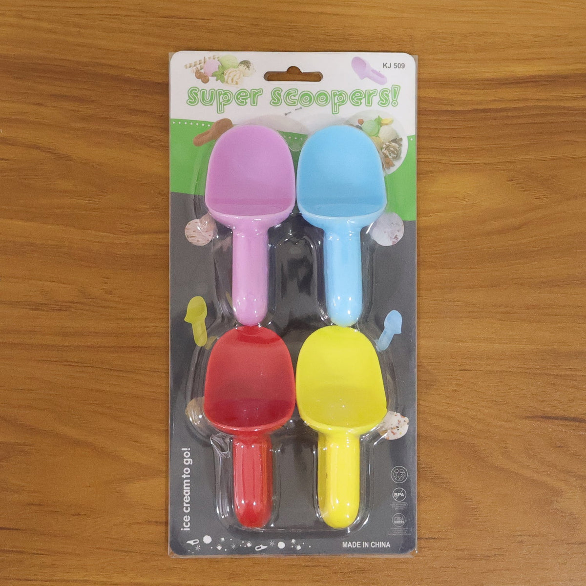 Plastic Ice Cream Scoop – 4 pc Multipurpose Kitchen set – view 11