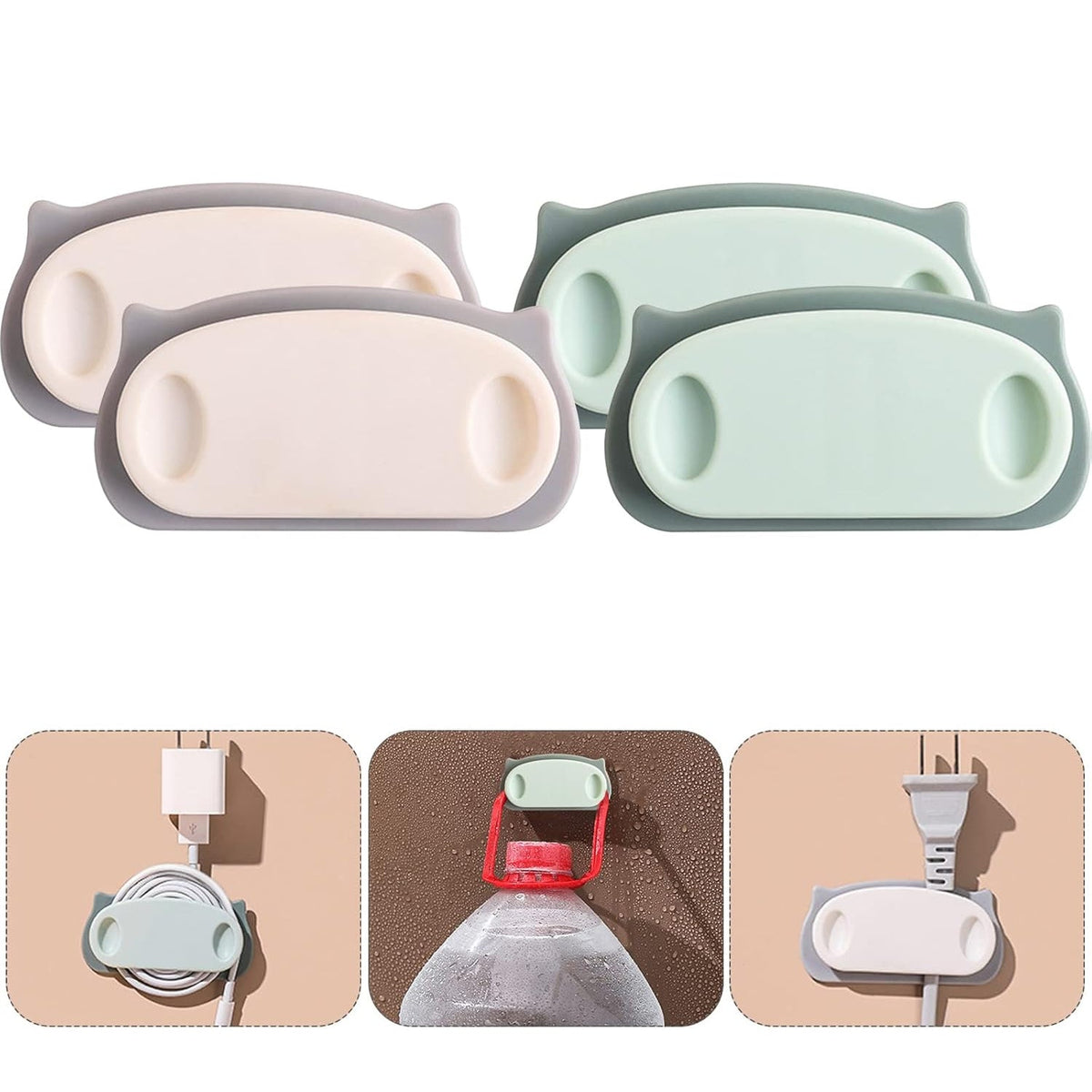 Pig Plug Wire Organizer – Durable Cable Holder Clips