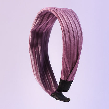 Ribbed Knot Hairband for Women – Soft, Stylish Comfort – side view
