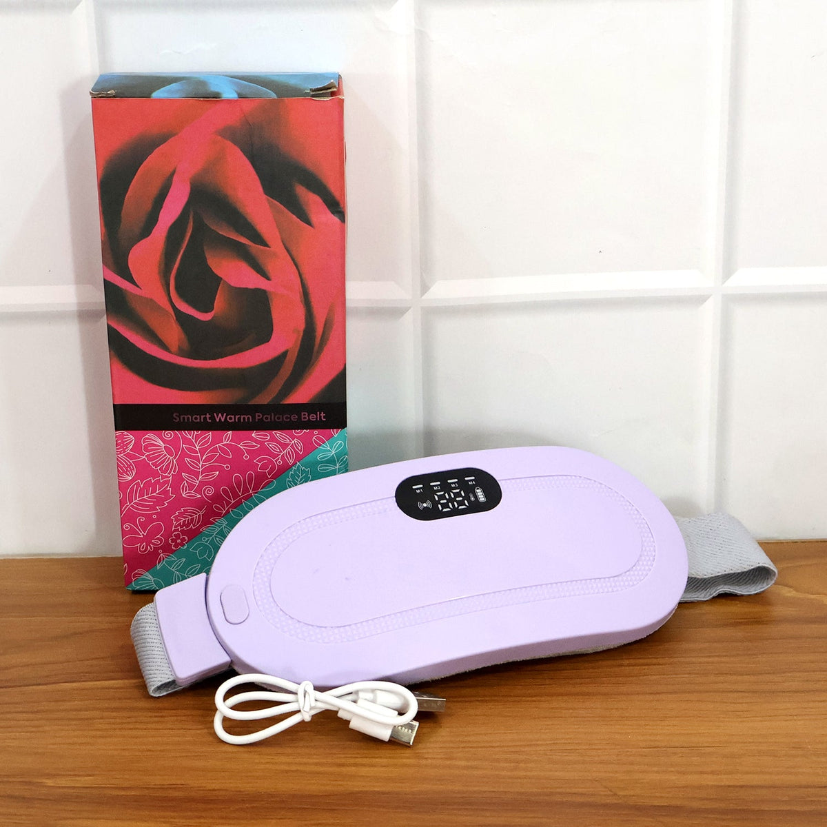 Menstrual Cramp Relief Belt – Rechargeable Heating Pad – view 11