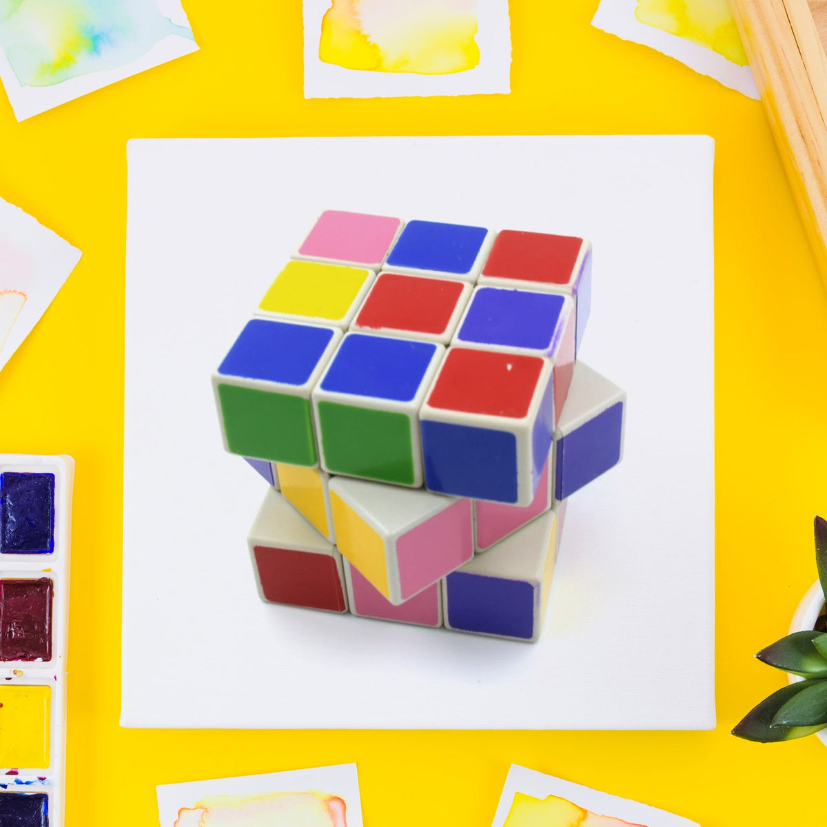 Rubik's Cube 3x3 – Brain Teaser Puzzle & Skill Builder – view 7