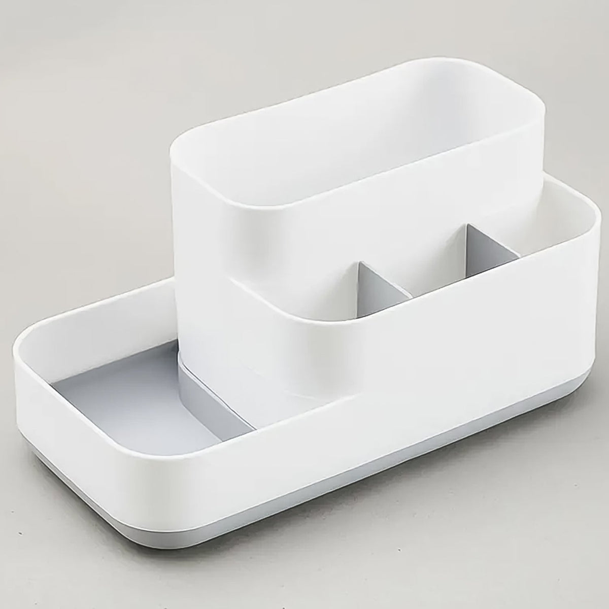 Bathroom Desk Organizer – 5-Compartment Multipurpose Storage – alternate view