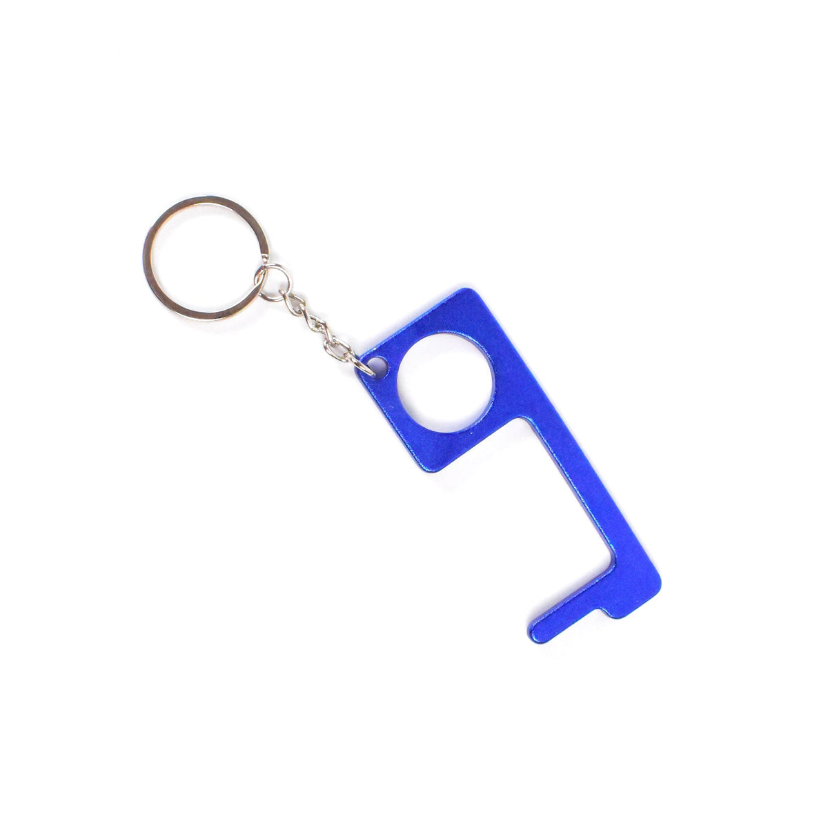 Safe Touch Tool Keychain – Metal Door Opener – alternate view