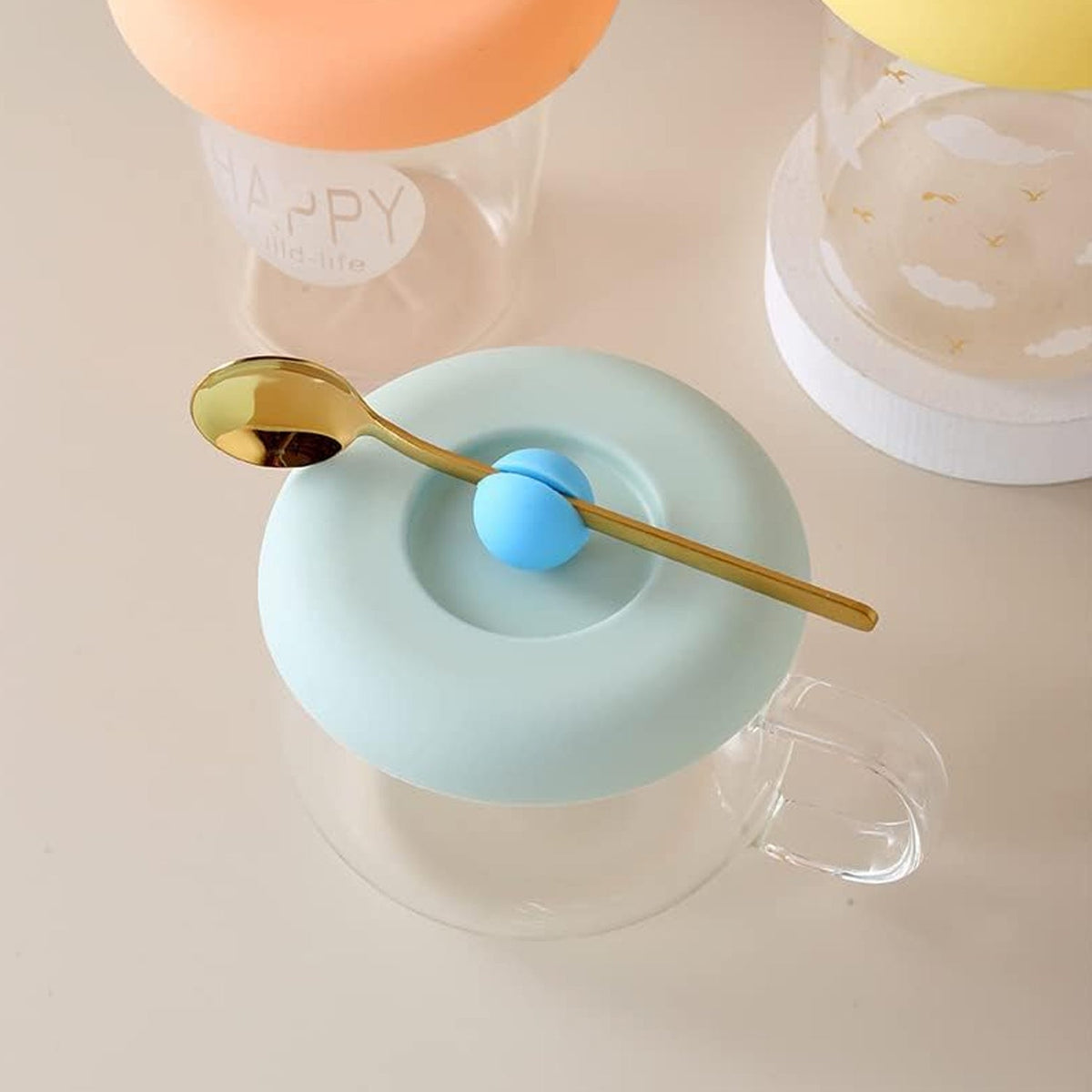Silicone Cup Lid – Airtight Seal for Mugs & Cups – view 7
