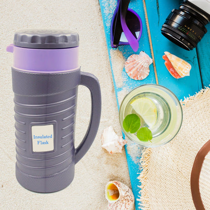 Insulated Flask – Stainless Steel Hot & Cold Travel Mug – detail view