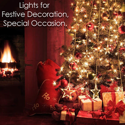 Star Curtain Lights – 12 LED Stars, 8 Flashing Modes – view 7