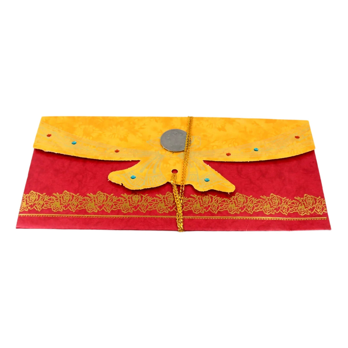 Wedding Shagun Envelope – Multicolour Premium Cash Cover – alternate view
