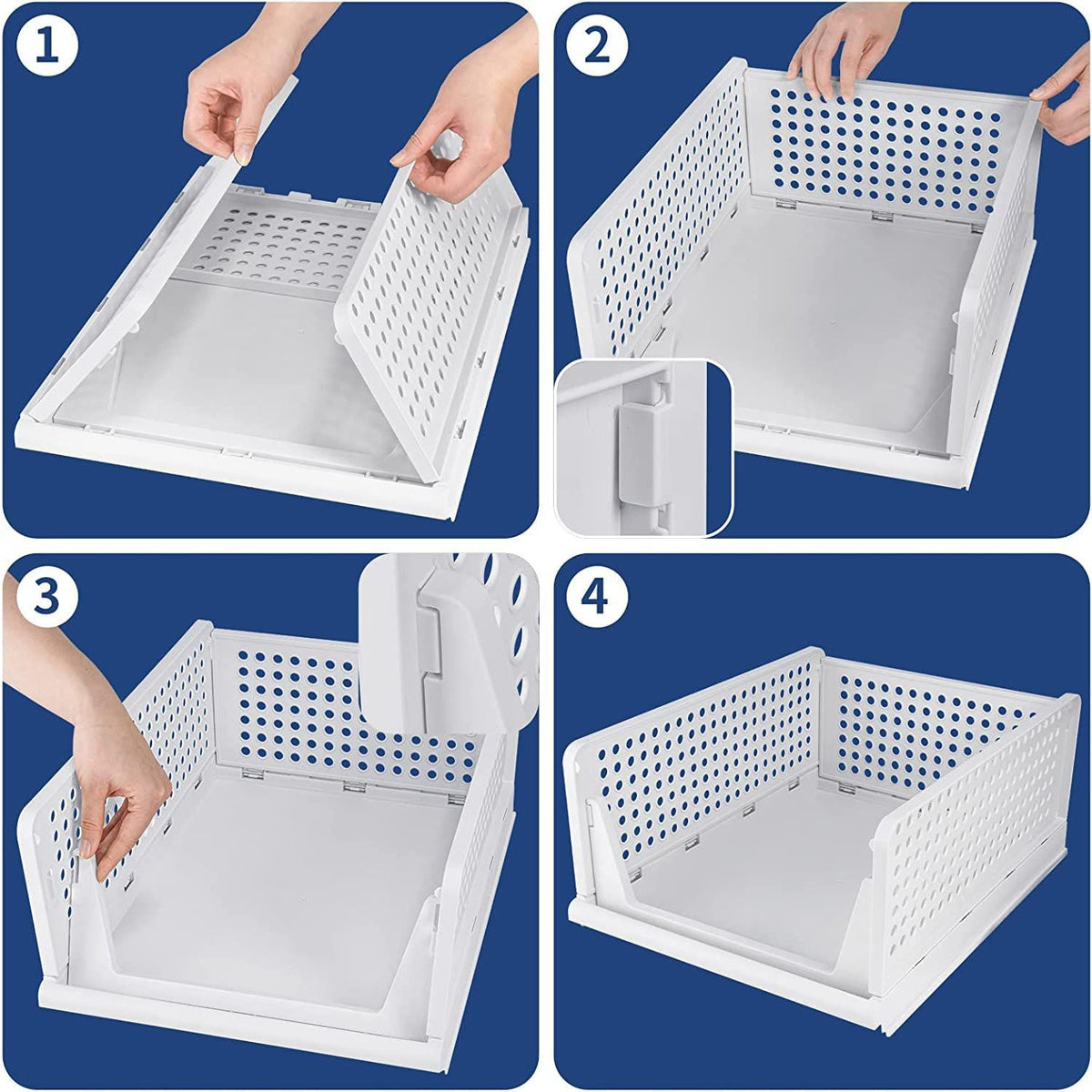 Wardrobe Clothes Organizer – 3-Layer Foldable Storage – view 8