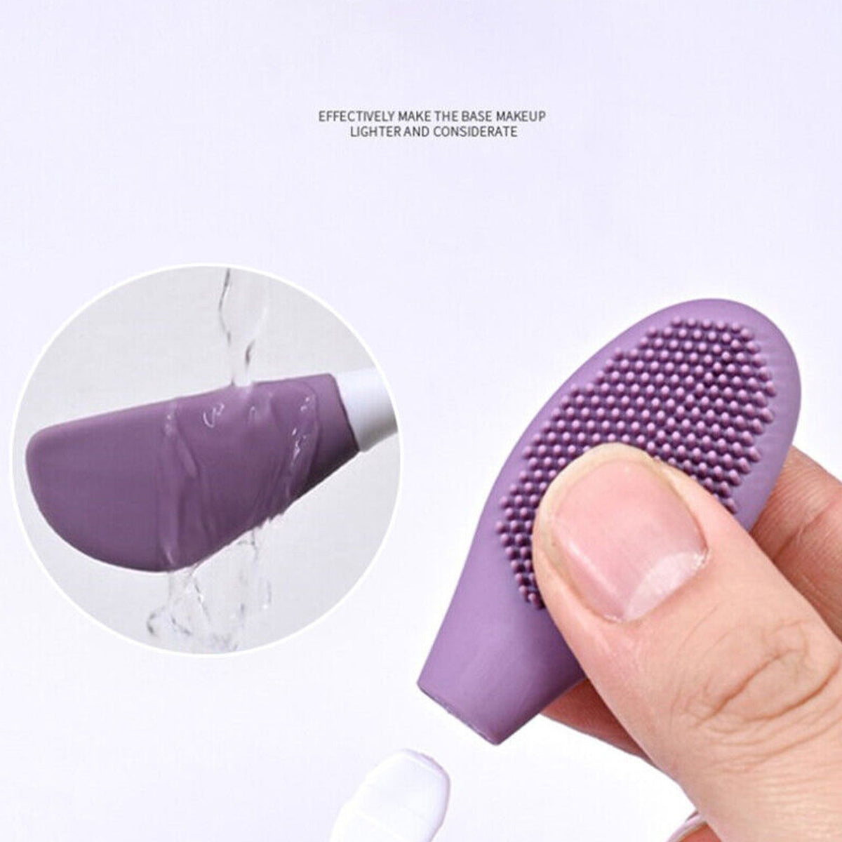 Double-Headed Silicone Mask Brush – Facial Cleansing – view 9
