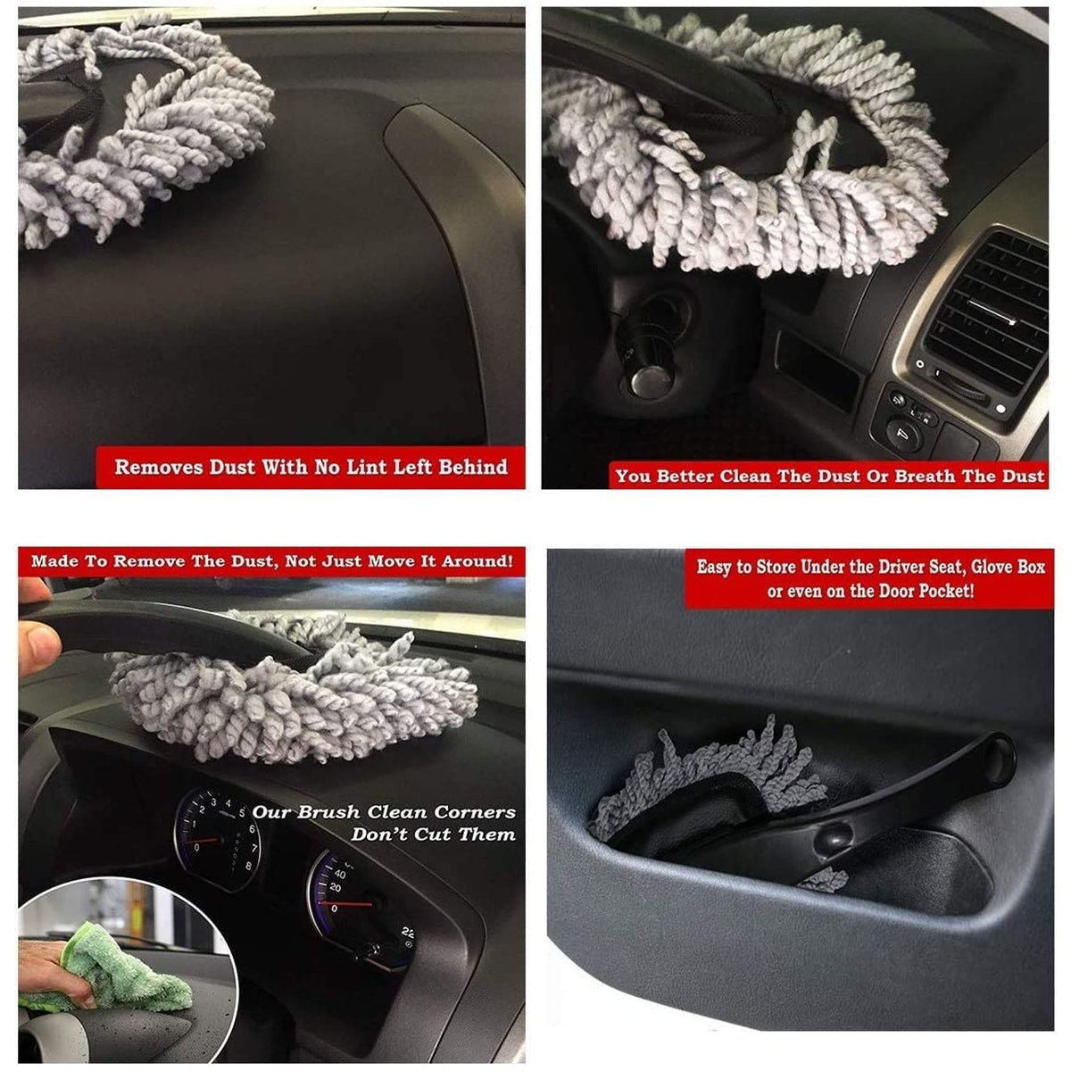 Microfiber Car Wash Brush – Streak-Free Cleaning – view 8