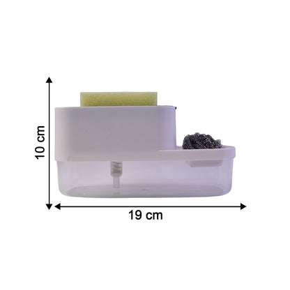 Dish Soap Dispenser & Sponge Holder – Compact & Durable – view 6