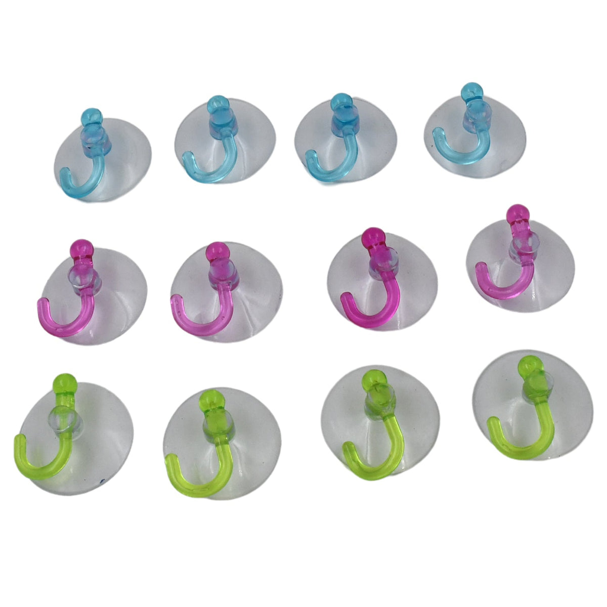 Transparent Suction Hooks – Strong Vacuum Sucker (12 Pc) – alternate view