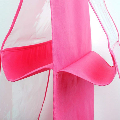 Hanging Purse Organizer – 6 Pockets Wardrobe Storage – detail view