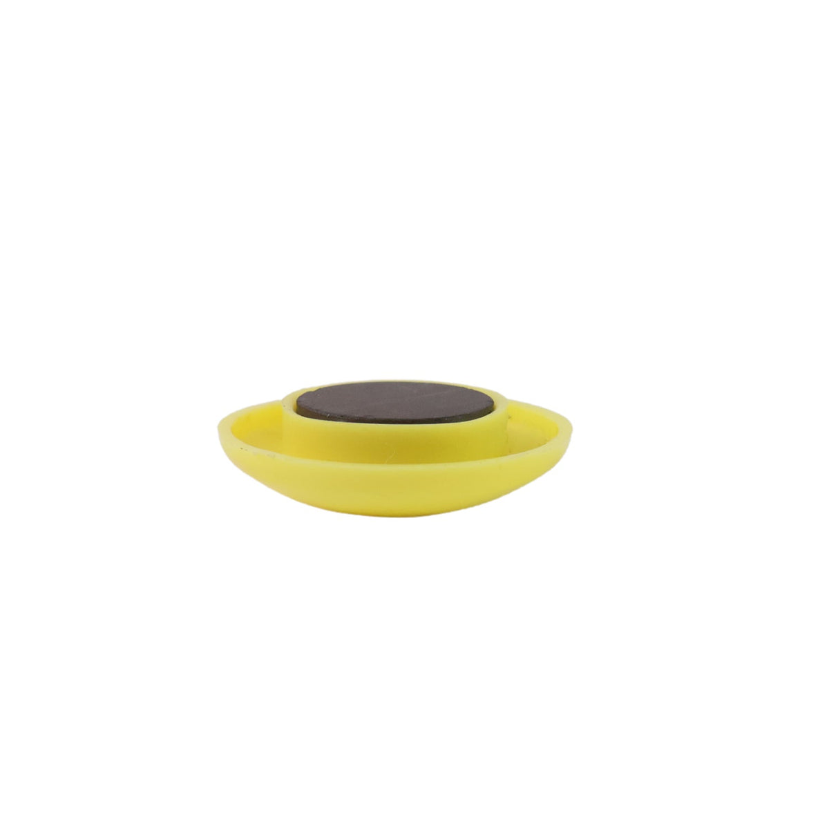 Yellow Magnetic Buttons – Strong Grip Circular Board Magnets – alternate view