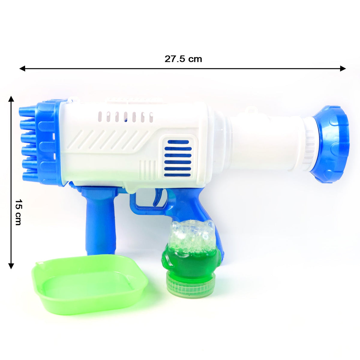 Bubble Gun for Kids – 32 Holes, Powerful Blaster – view 6