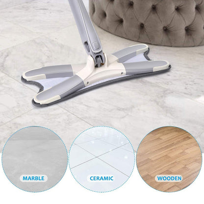 Flat Mop – 360° Rotating Head, Easy Squeeze – view 8
