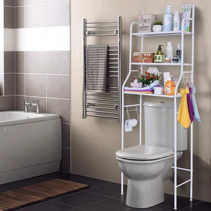 Over Toilet Storage Rack – Space-Saving Metal Shelf – view 6