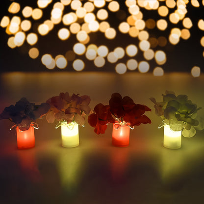 LED Diwali Lights – 12 pc Wireless Home Decor set – close-up