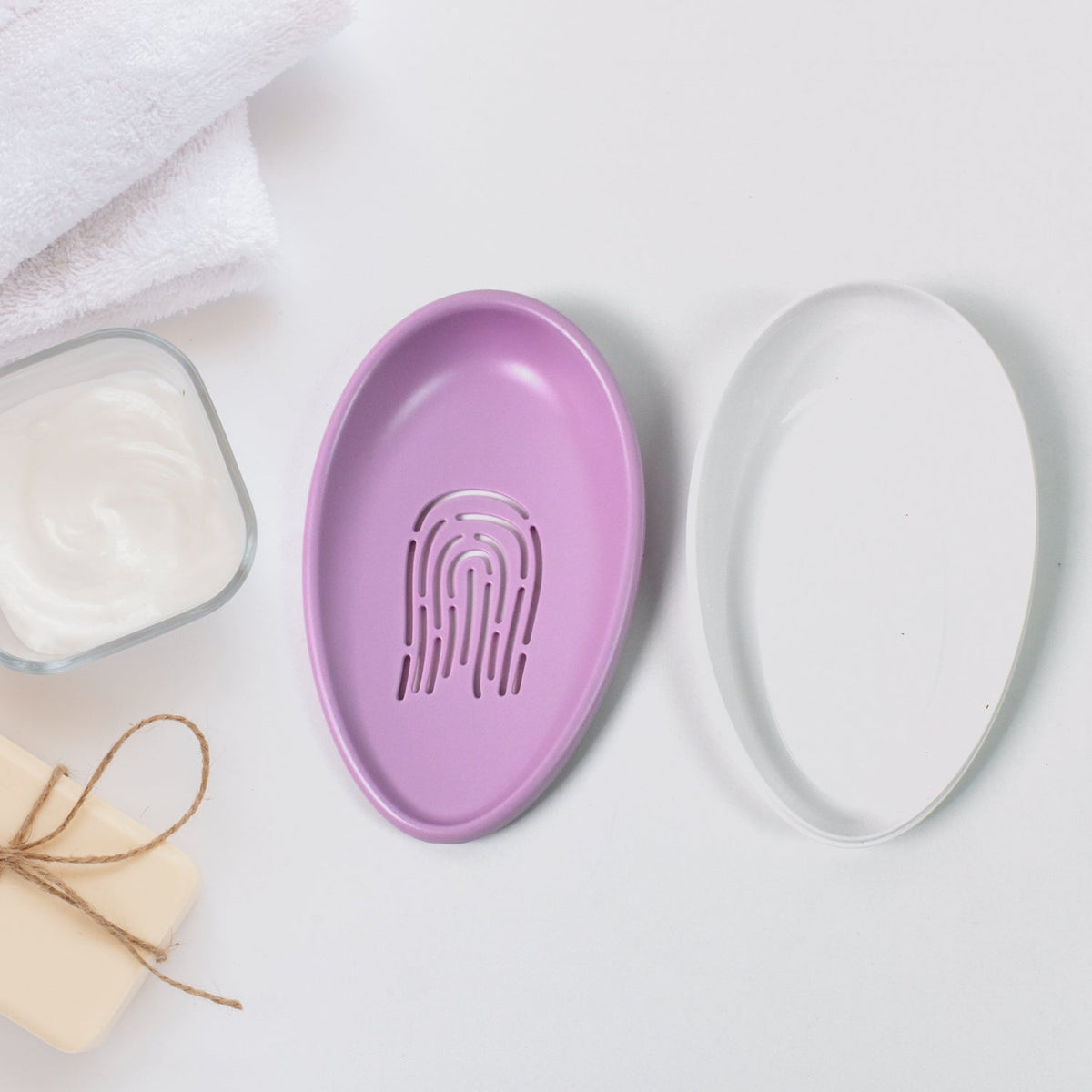 Soap Dish with Drain – Double-Layer Self-Draining – view 6
